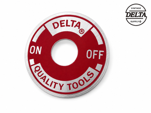 DELTA ON/OFF SWITCH PLATE