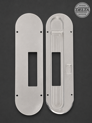 Delta Table Saw/Unisaw Throat Plate Insert – CNC Machined ½” Aluminum | Multiple Styles Available