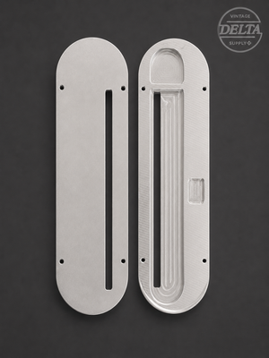 Delta Table Saw/Unisaw Throat Plate Insert – CNC Machined ½” Aluminum | Multiple Styles Available