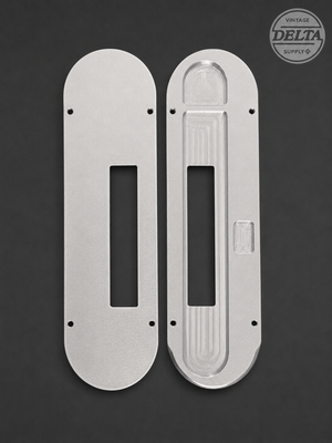 Delta Table Saw/Unisaw Throat Plate Insert – CNC Machined ½” Aluminum | Multiple Styles Available