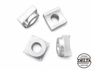 DELTA UNISAW FENCE GUIDE RAIL SPACERS ALL NEW SET OF FOUR