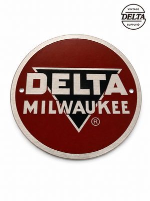 VINTAGE DELTA PLANER MODEL 22-101 BADGE
