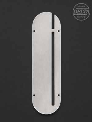Delta Table Saw/Unisaw Throat Plate Insert – CNC Machined ½” Aluminum | Multiple Styles Available