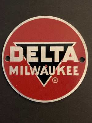 VINTAGE DELTA MILWAUKEE BADGE