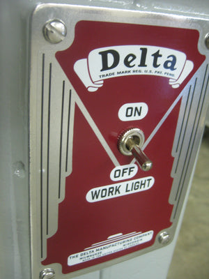Delta Grinder Work Light Switch Plate