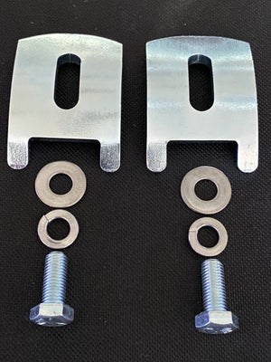SPARK ARRESTOR PLATES FOR A VINTAGE DELTA TRIPLE DUTY 7” GRINDER