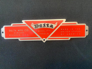 DELTA RED LOGO BADGE
