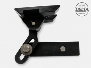 VINTAGE DELTA TRIPLE DUTY 7" GRINDER TOOL REST