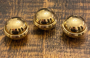 Delta Saturn Knob in Solid Brass