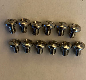 18-8 Stainless Steel #2 Drive Rivets and 18-8 Stainless Steel Pan Head Phillips Screws