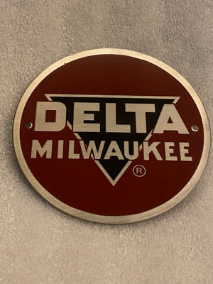 VINTAGE DELTA PLANER MODEL 22-101 BADGE