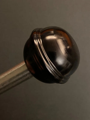 DELTA SATURN KNOB IN 6061 BILLET ALUMINUM BLACK