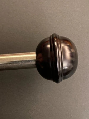 DELTA SATURN KNOB IN 6061 BILLET ALUMINUM BLACK