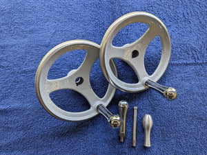 DELUXE BALL BEARING SPINNER HANDLES - FOR  DELTA UNISAW AND SHAPER HAND WHEELS