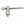 Drill Chuck Key with Fixed Pin for Jacobs and Rohm Chucks